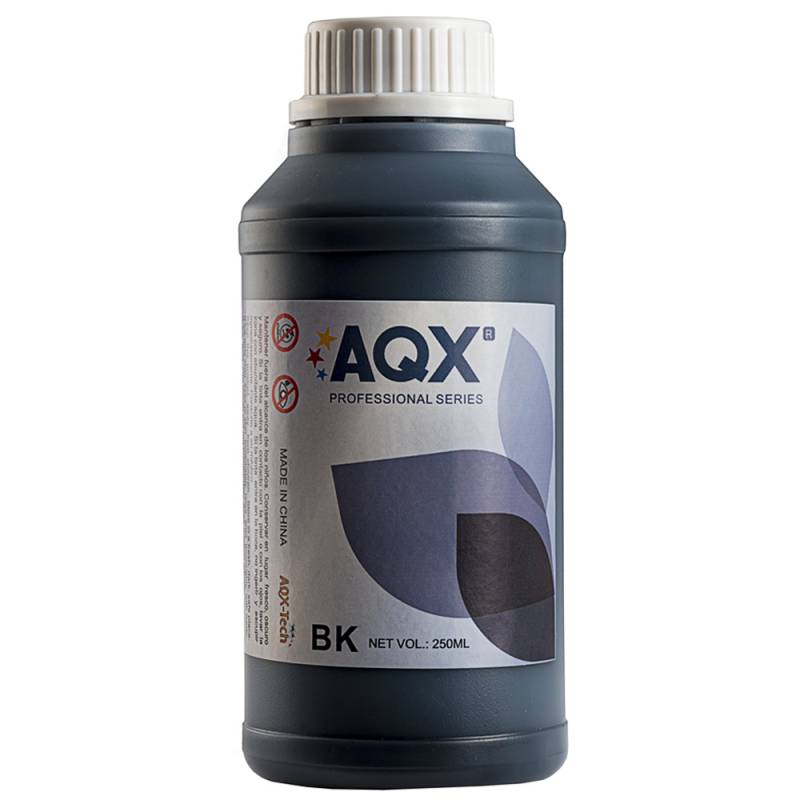 Tinta AQX A para Plotter HP por 250ml Negro