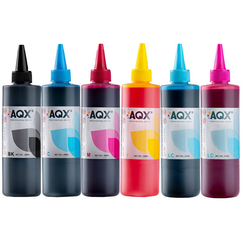 Combo Tinta AQX LE 1,5L para Epson 6 colores - Linea Profesional